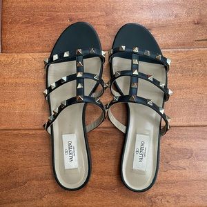 Valentino Garavani rockstud cage sandals, 37